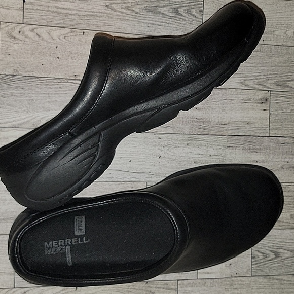 Merrell Encore Clogs Q2 Black Performance Mens Footwear Size 10 - Picture 2 of 5